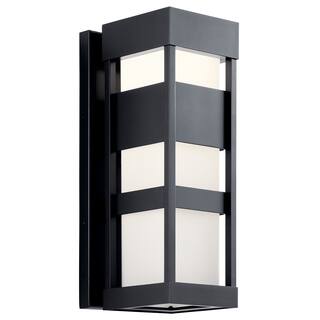 Kichler Lighting Ryler Outdoor LED Wall Light Black
