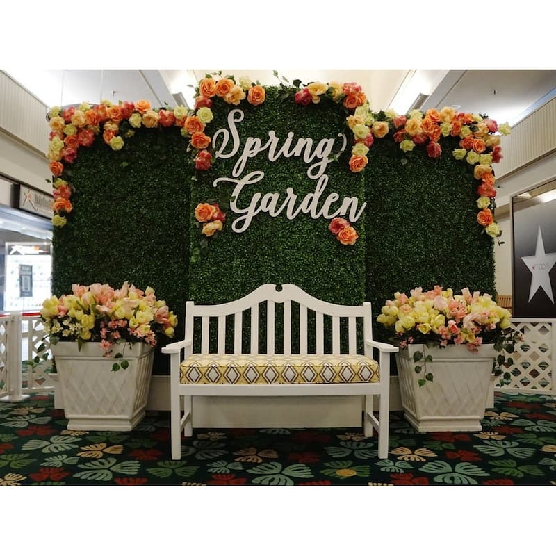 Artificial Boxwood Hedge Greenery Panels (Set of 12)