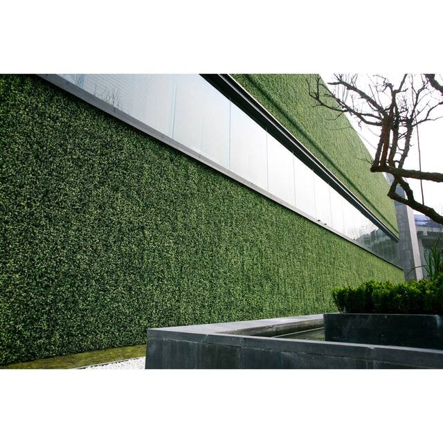 Artificial Boxwood Hedge Greenery Panels, 20"x20"/pc - 24pc
