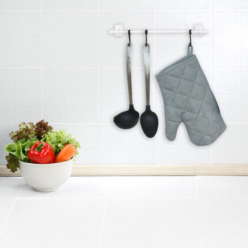 InStyleDesign Self-adhesive or Wall Mounted Rod 17-30 inch (Set of 2) - 17-30 inches