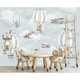 preview thumbnail 3 of 3, GK Wall Design Hot Air Balloon Animals and Airplane Wallpaper