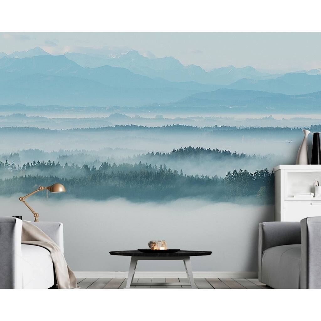GK Wall Design Misty Nature Mountain Non-Woven Wallpaper