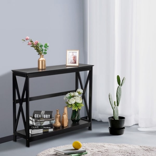 narrow console table sale