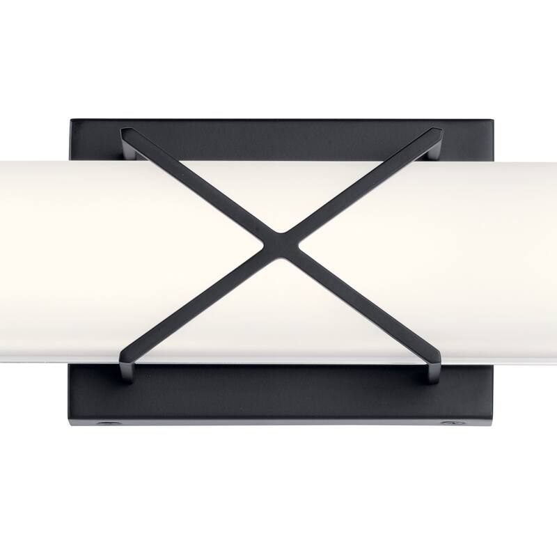 Kichler Lighting Trinsic 32-inch LED Linear Bath Light Matte Black