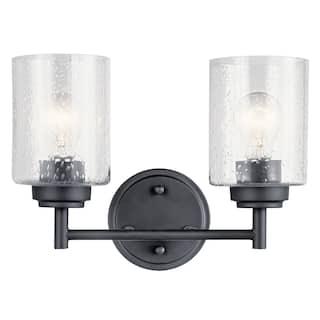 Kichler Lighting Winslow 2-Light Vanity Light Black