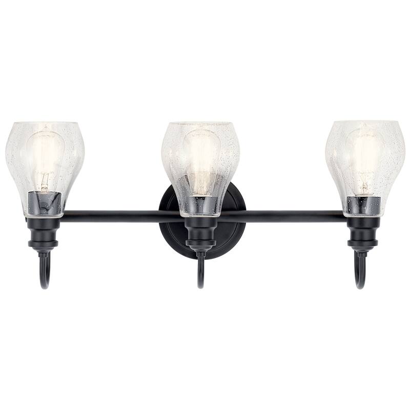 Kichler Lighting Greenbrier 3-Light Vanity Light Black