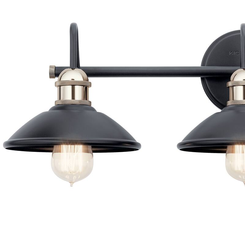 Kichler Lighting Clyde 3-Light Vanity Light Black