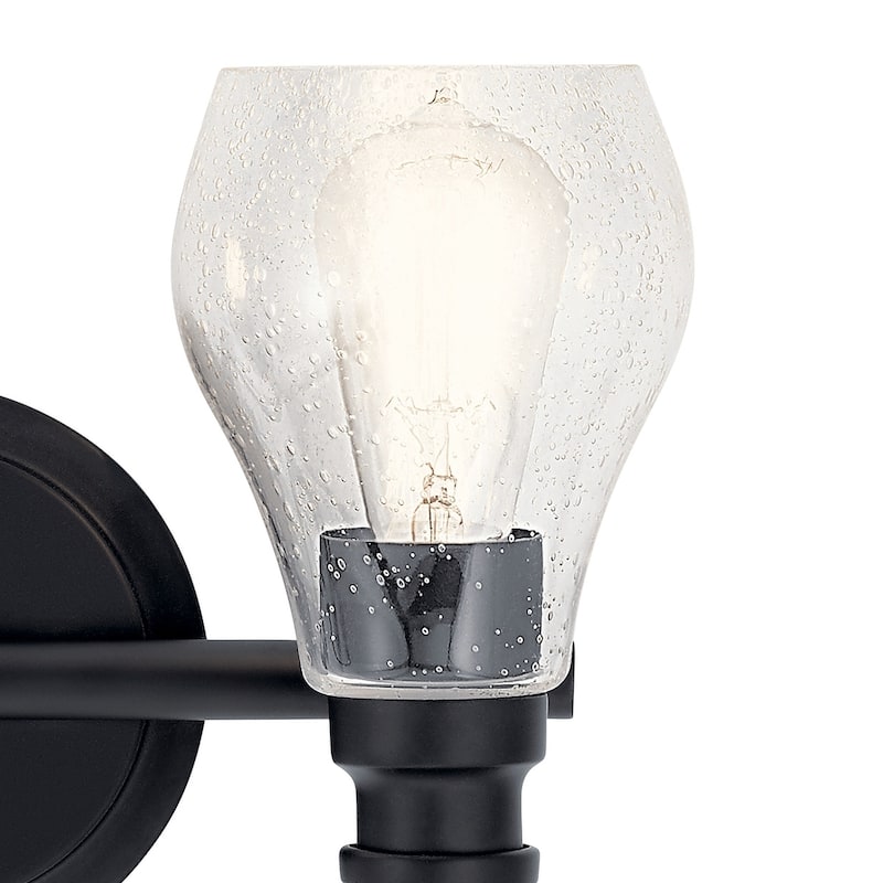 Kichler Lighting Greenbrier 2-Light Vanity Light Black
