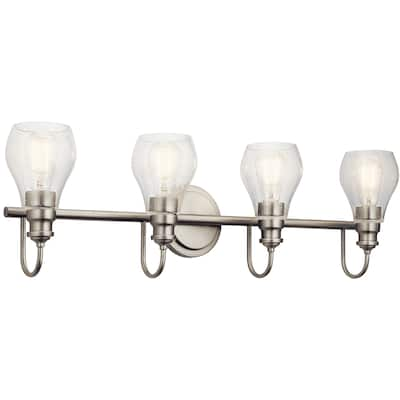 Kichler Lighting Greenbrier 4-Light Vanity Light Brushed Nickel