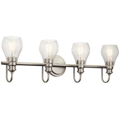Kichler Lighting Greenbrier 4-Light Vanity Light Brushed Nickel