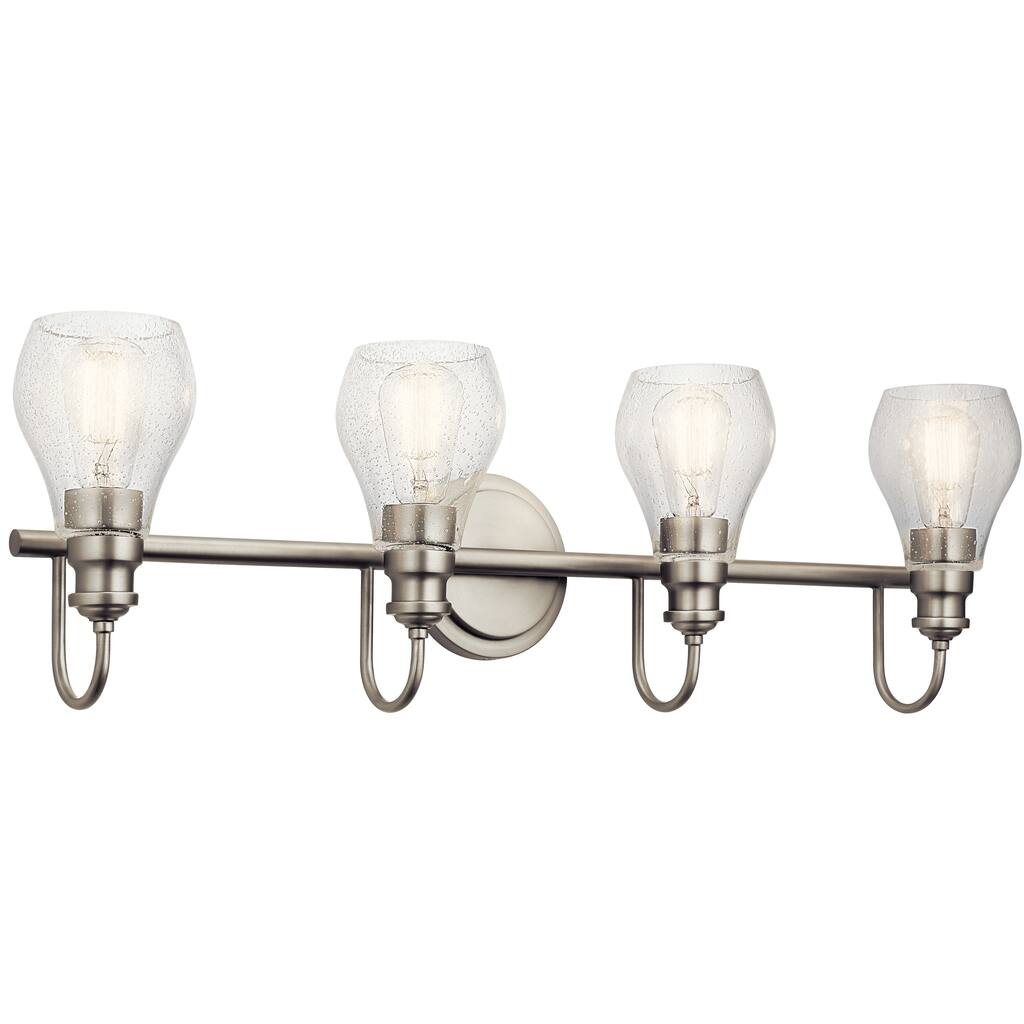 Kichler Lighting Greenbrier 4-Light Vanity Light Brushed Nickel