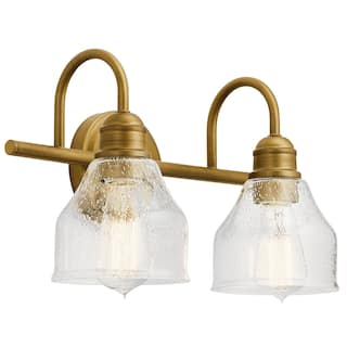 Kichler Lighting Avery 2-Light Vanity Light Natural Brass