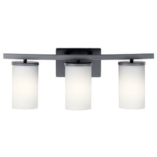 Kichler Lighting Crosby 3-Light Vanity Light Black