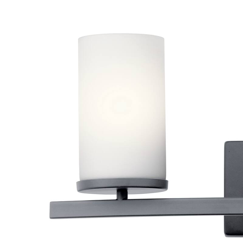 Kichler Lighting Crosby 3-Light Vanity Light Black