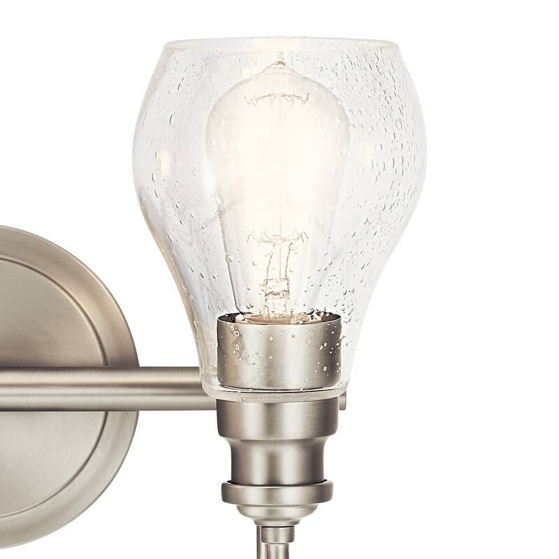 Kichler Lighting Greenbrier 2-Light Vanity Light Brushed Nickel