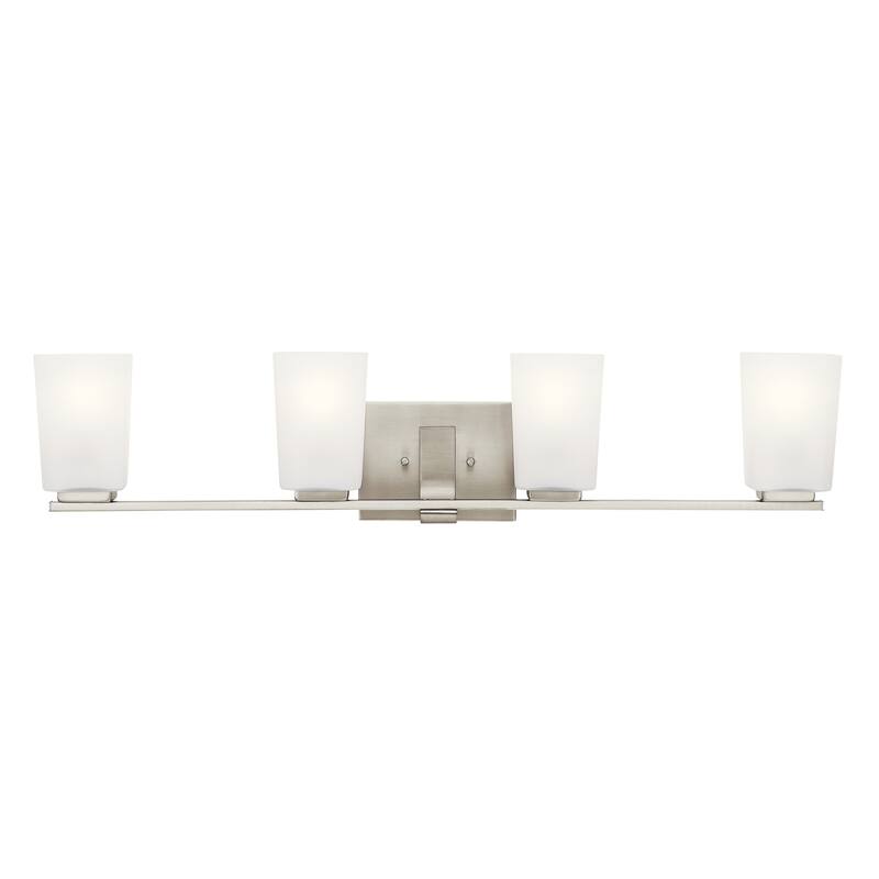 Kichler Lighting Roehm 4-Light Vanity Light Brushed Nickel