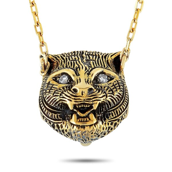 gucci jaguar necklace