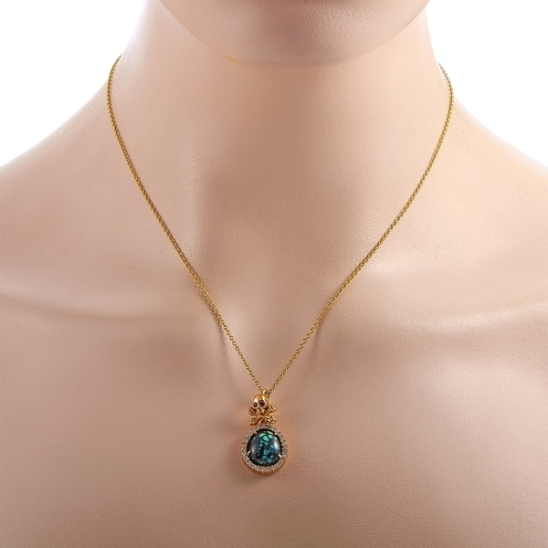 turquoise pendant necklace