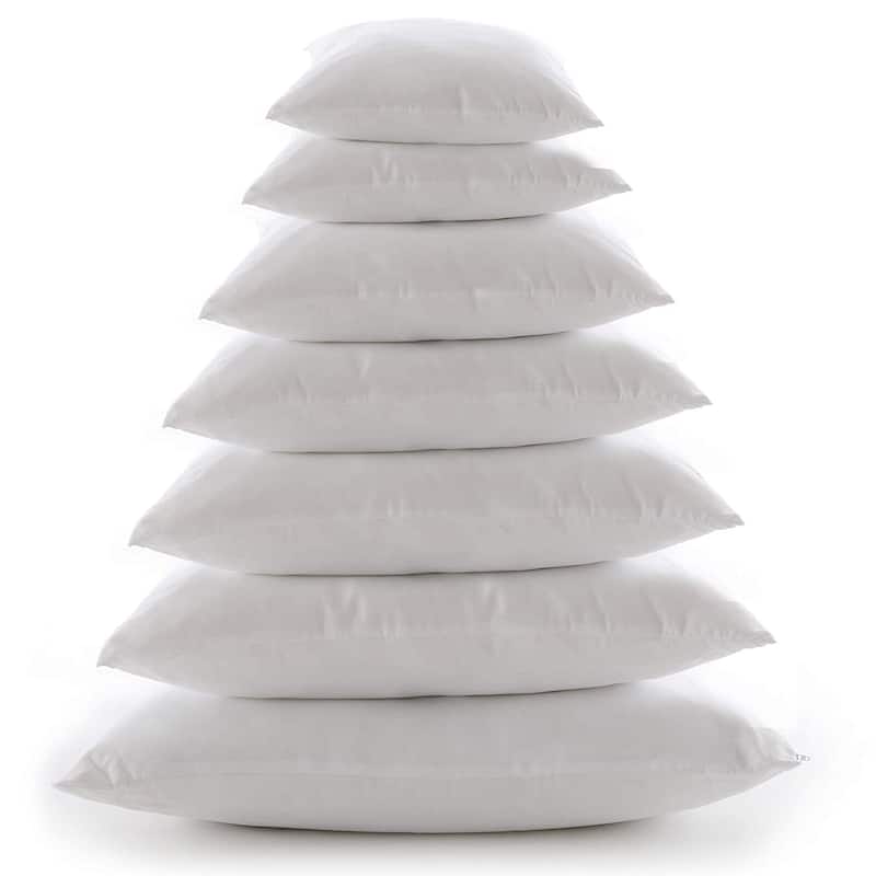 Cheer Collection Throw Pillows with Inserts (Set of 2)
