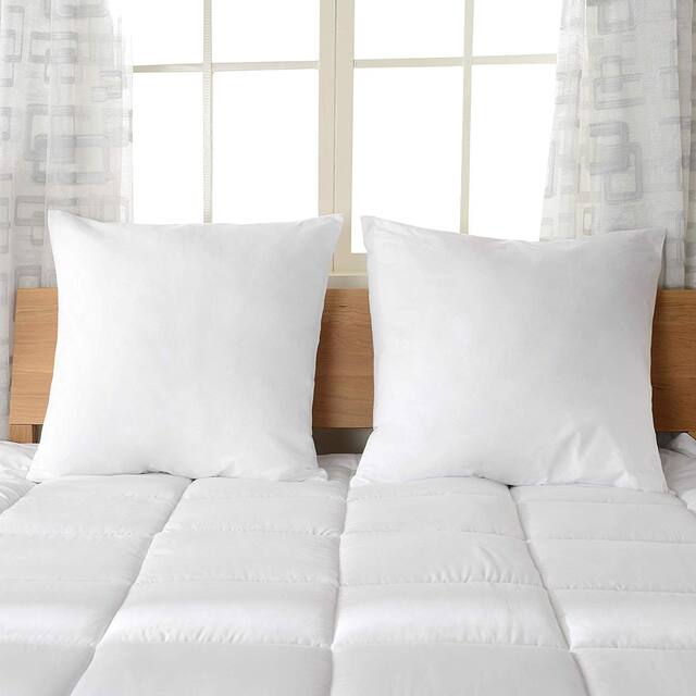 Cheer Collection Throw Pillows with Inserts (Set of 2)