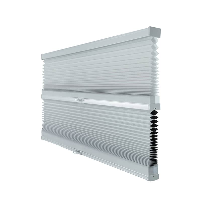 Chicology Day N' Night Cordless Cellular Shades, Grey Sheen