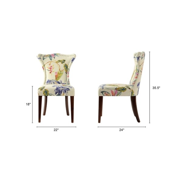 palma upholstered dining chair