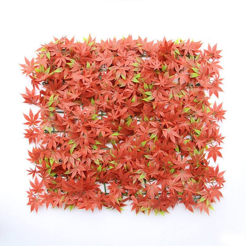 HighlandHome Artificial Boxwood Hedge Panels (Set of 12) - 12pc