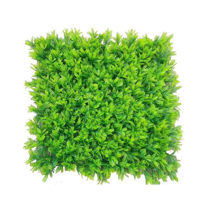 HighlandHome Artificial Boxwood Hedge Panels (Set of 12) - 12pc