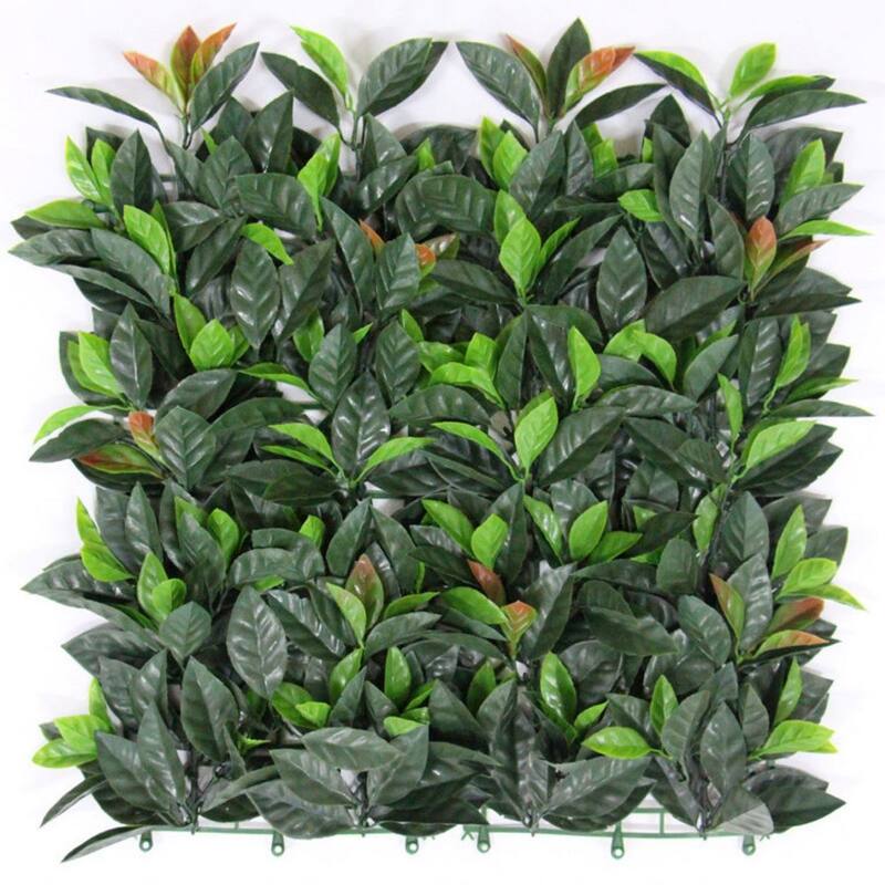 HighlandHome Artificial Boxwood Hedge Panels (Set of 12) - 12pc
