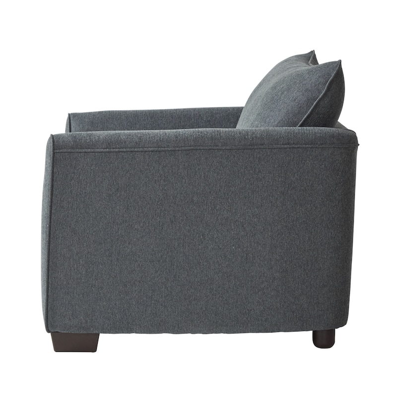 Roundhill Furniture Ermera Transitional Fabric Arm Chair