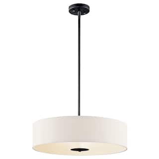 Kichler Lighting  Black 3-Light Pendant