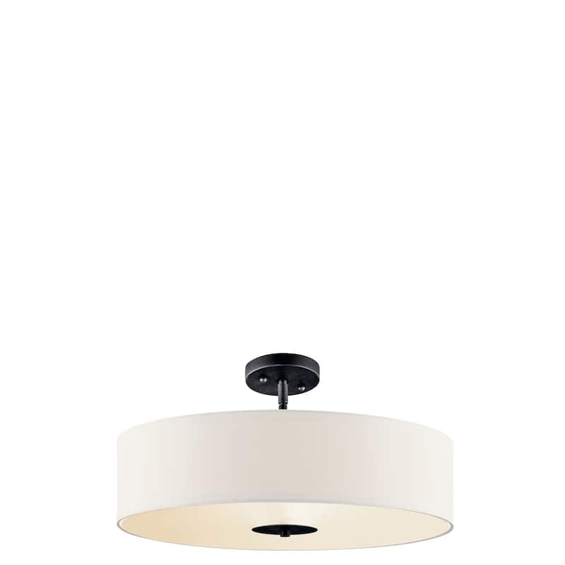 Kichler Lighting Black 3-Light Pendant