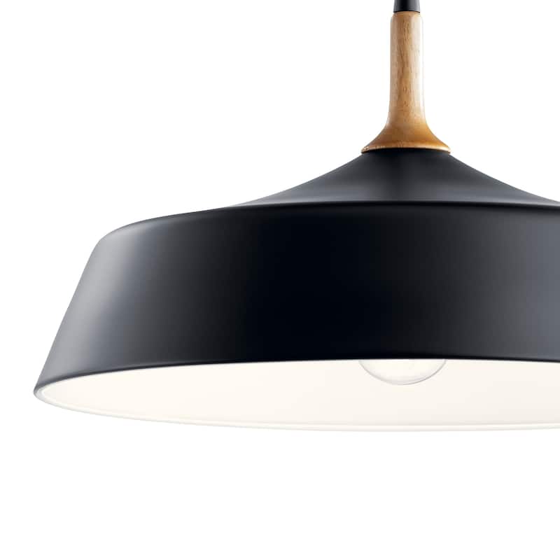 Kichler Lighting Danika Black 1-Light Pendant