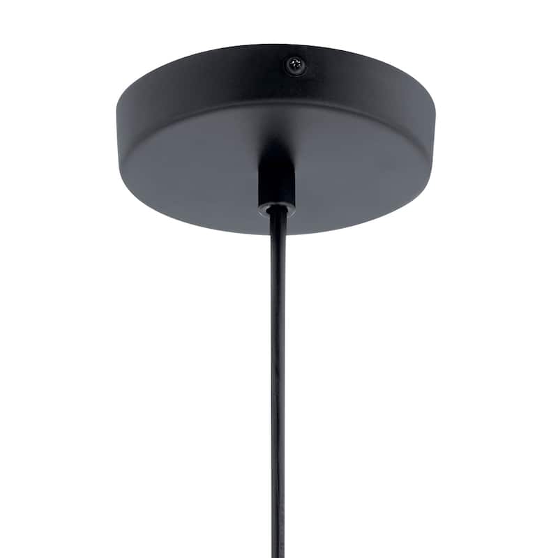 elan Moonlit Matte Black LED Pendant