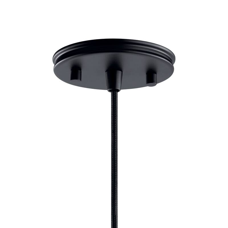 Kichler Lighting Danika Black 1-Light Mini Pendant