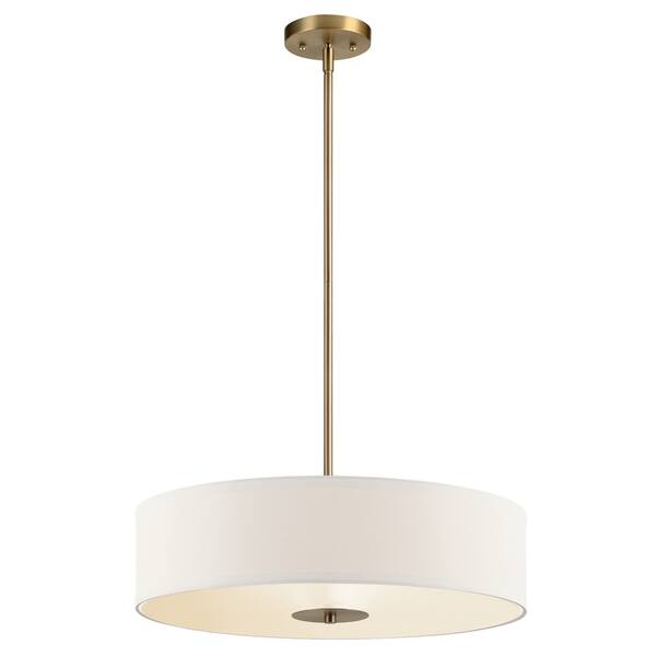 slide 2 of 5, Kichler Lighting Classic Bronze 3-Light Pendant