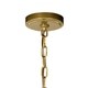 Kichler Lighting Voleta Natural Brass 4-Light Large Foyer Pendant - Bed ...