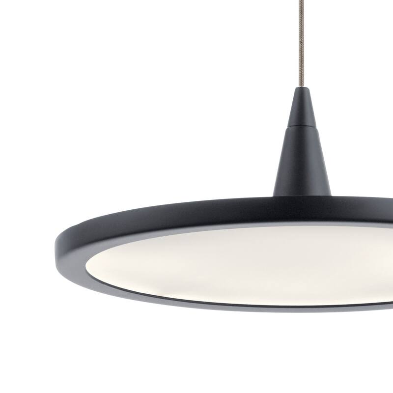 élan Jeno Matte Black LED Mini Pendant