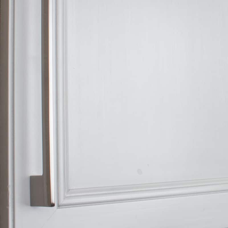 GlideRite 5-Pack 11-3/8 in. Center Satin Nickel Thin Bar Pulls - Satin Nickel