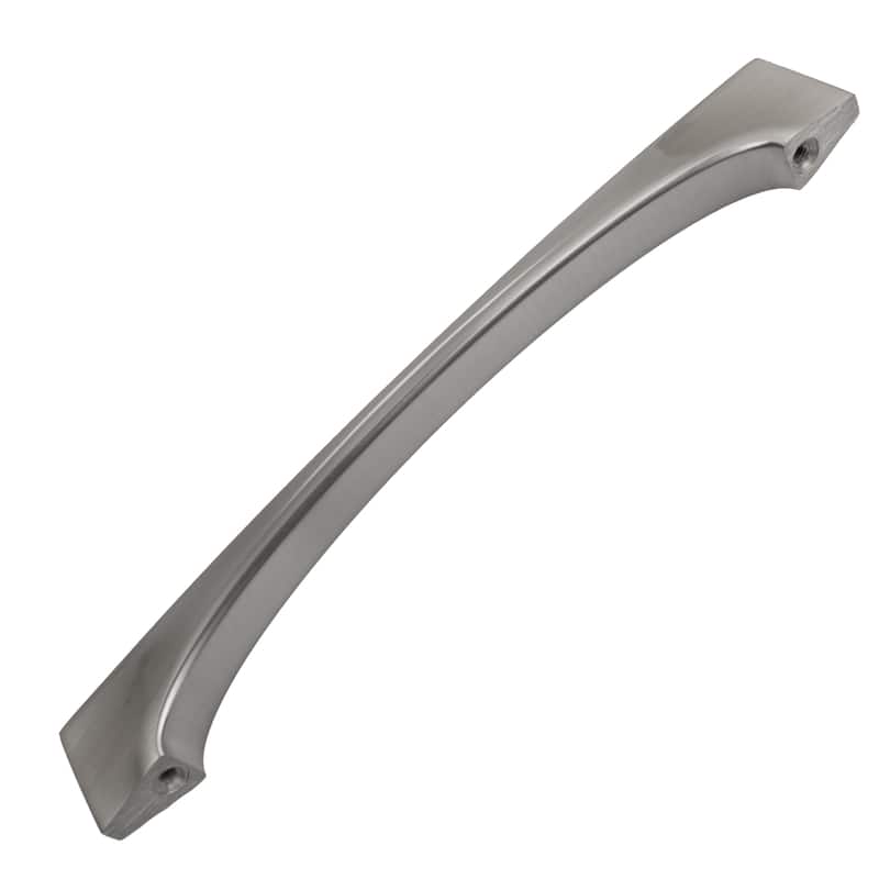 GlideRite 5-Pack 6-5/16 in. Center Satin Nickel Curved Arch Bar Pulls - Satin Nickel
