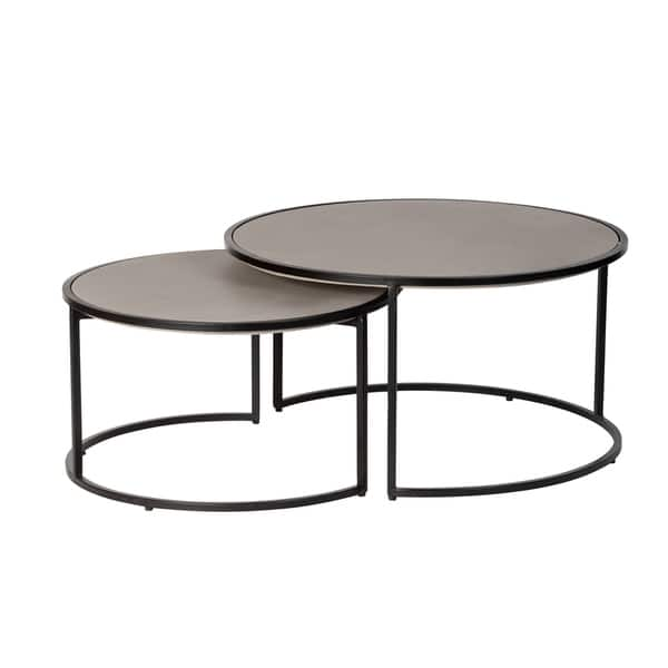 Kerr Concrete Nesting Coffee Tables - Bed Bath & Beyond - 30925940