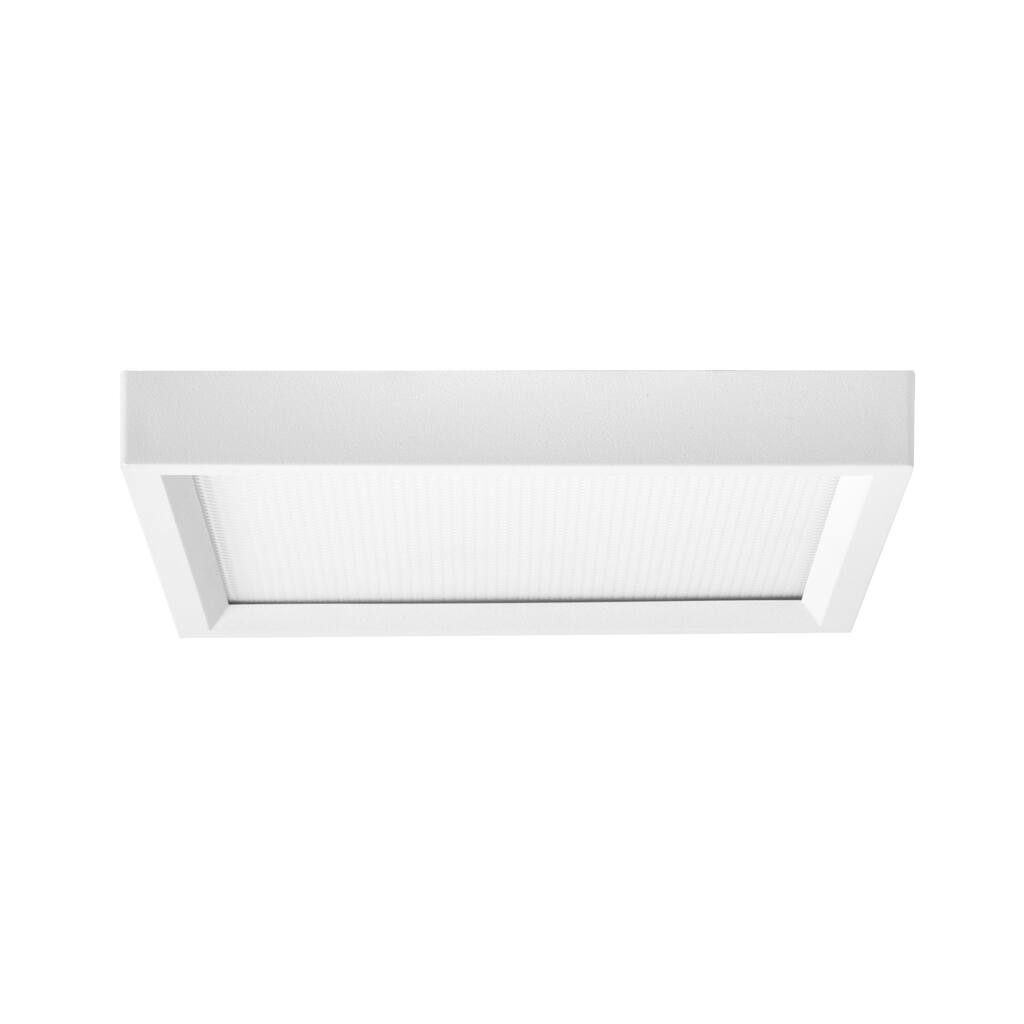 LEDPAX 6" Flatz Surface Square Triac Light in White, 3000K, CRI 90