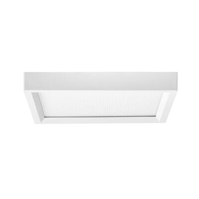 LEDPAX 6" Flatz Surface Square Triac Light in White, 3000K, CRI 90