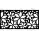 preview thumbnail 18 of 25, HighlandHome Laser Cut Metal Privacy Fence Screen, 24" x 48"/pc