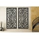 preview thumbnail 1 of 25, HighlandHome Laser Cut Metal Privacy Fence Screen, 24" x 48"/pc