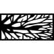 preview thumbnail 24 of 25, HighlandHome Laser Cut Metal Privacy Fence Screen, 24" x 48"/pc