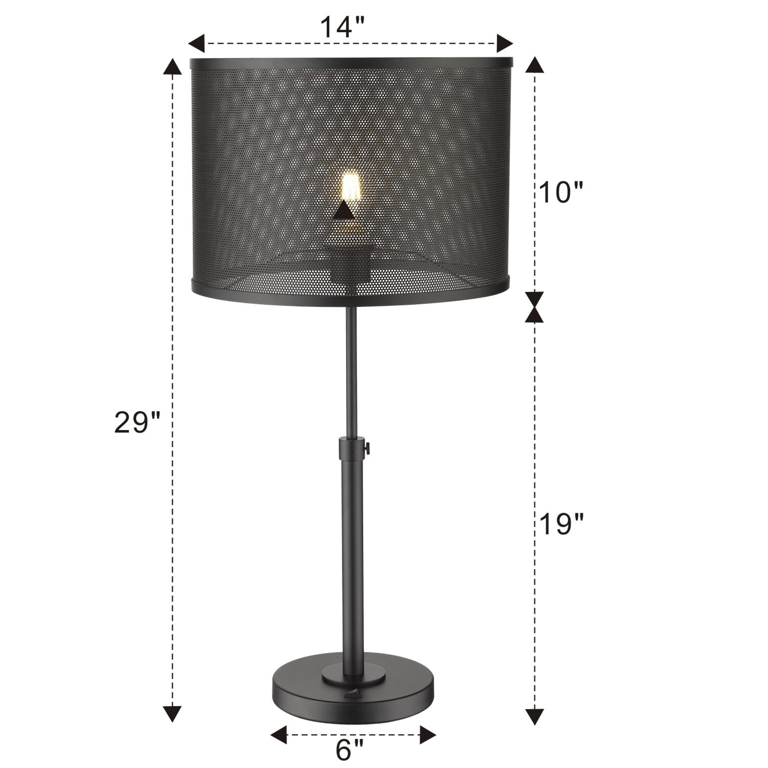 silver bedside lights