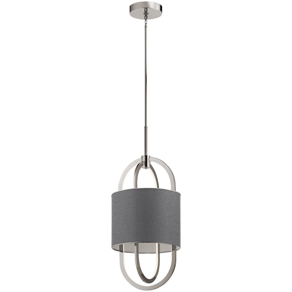 élan Jolana Polished Nickel LED Pendant