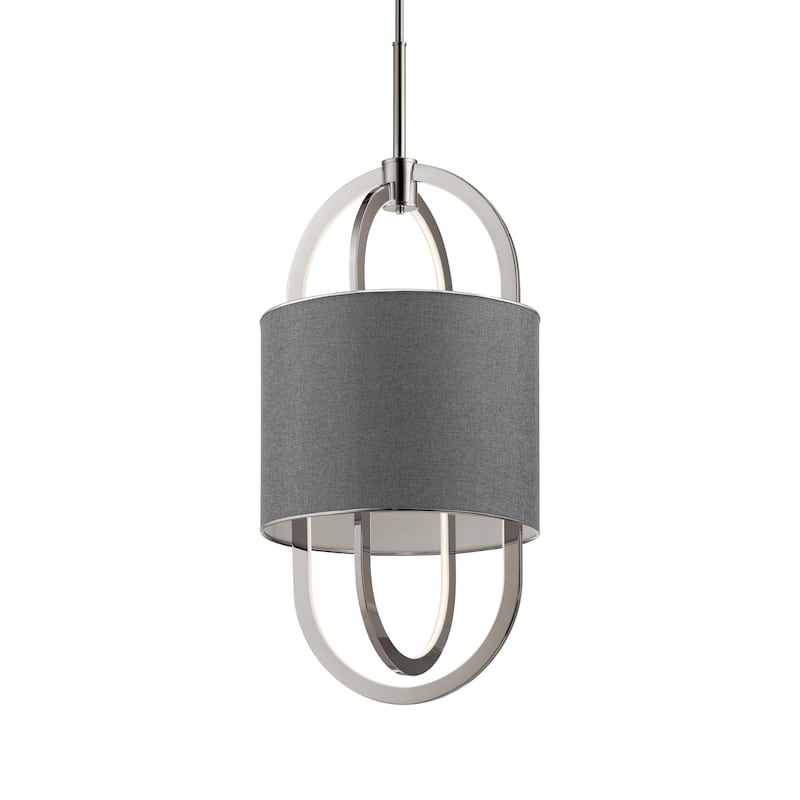 élan Jolana Polished Nickel LED Pendant
