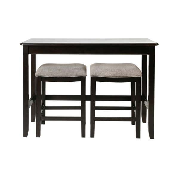 newridge home sofa table with two stools